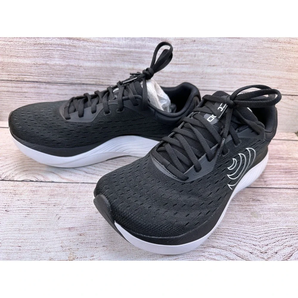 Topo Athletic Atmos Women's Black Running Shoes Size 9 Wide Cushioned Trainer